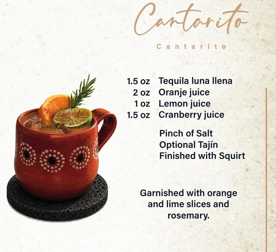 Cocktail Cantarito — Tequila Luna Llena