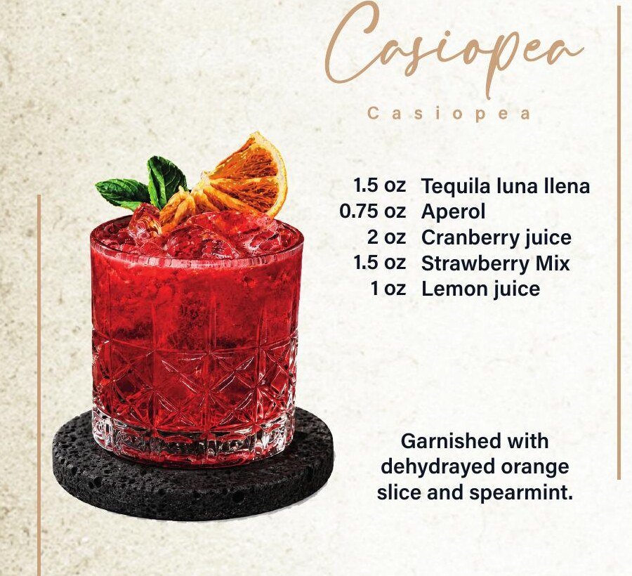 Cocktail Casiopea — Tequila Luna Llena