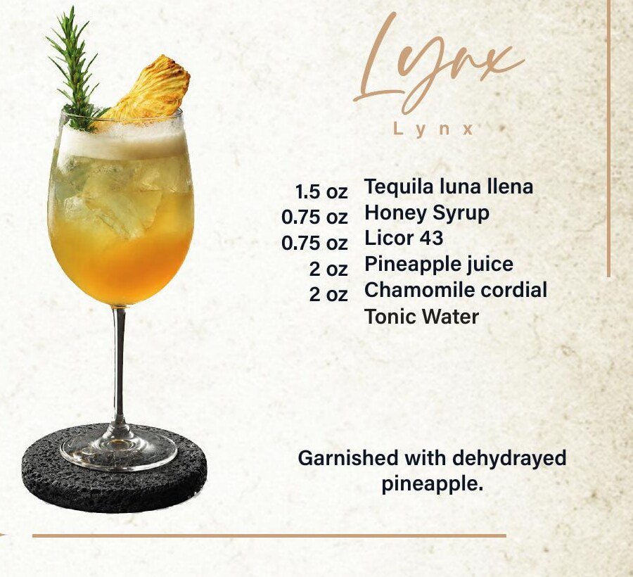 Cocktail Lynx — Tequila Luna Llena